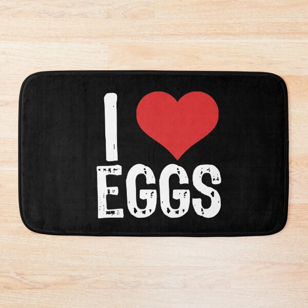 Item preview, I Love Eggs designed and sold by The "I Love Everything" Shop.