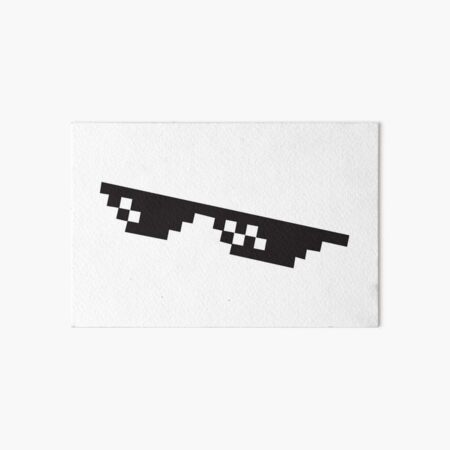 link from zelda wearing black sunglasses pixel art style. a nature