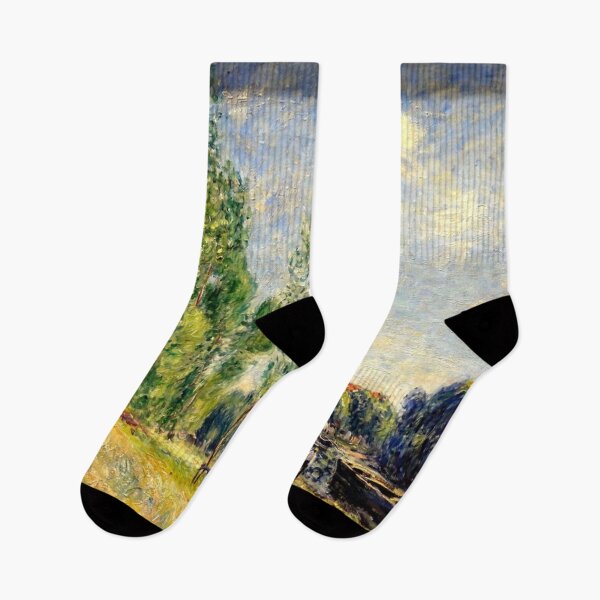 Item preview, Alfred Sisley Painting- Moret, le chantier naval à Matrat, vers  designed and sold by Coffeesnow.