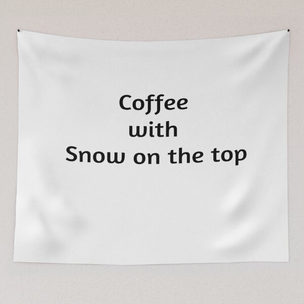 Item preview, coffee with snow on the top  designed and sold by Coffeesnow.