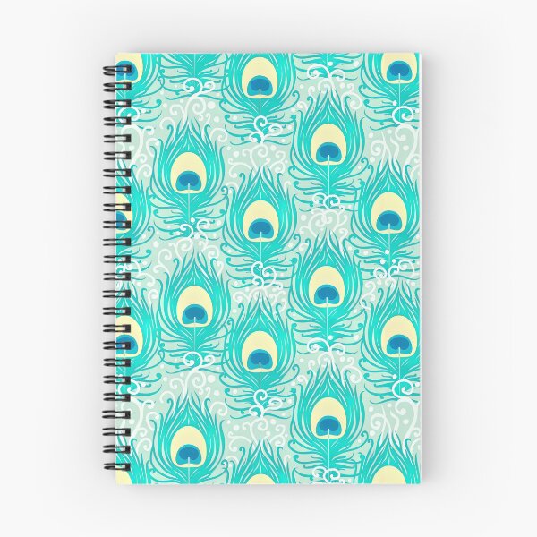 Item preview, Peacock Feather Seamless Pattern, Peacock Feather Pattern, Peacock Feather Vector Pattern designed and sold by graphic-genie.