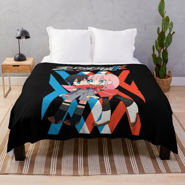 Item preview, Darling in the Franxx Anime Chibi Art Hiro And Zero Two designed and sold by MalorieDaniell3.