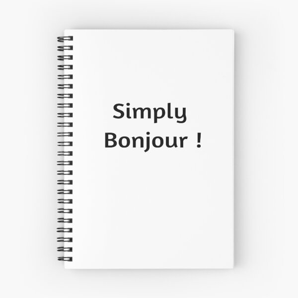 Item preview, Simply Bonjour designed and sold by Coffeesnow.
