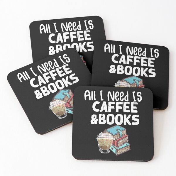 Item preview, all i need is caffee and book designed and sold by loka-Art.