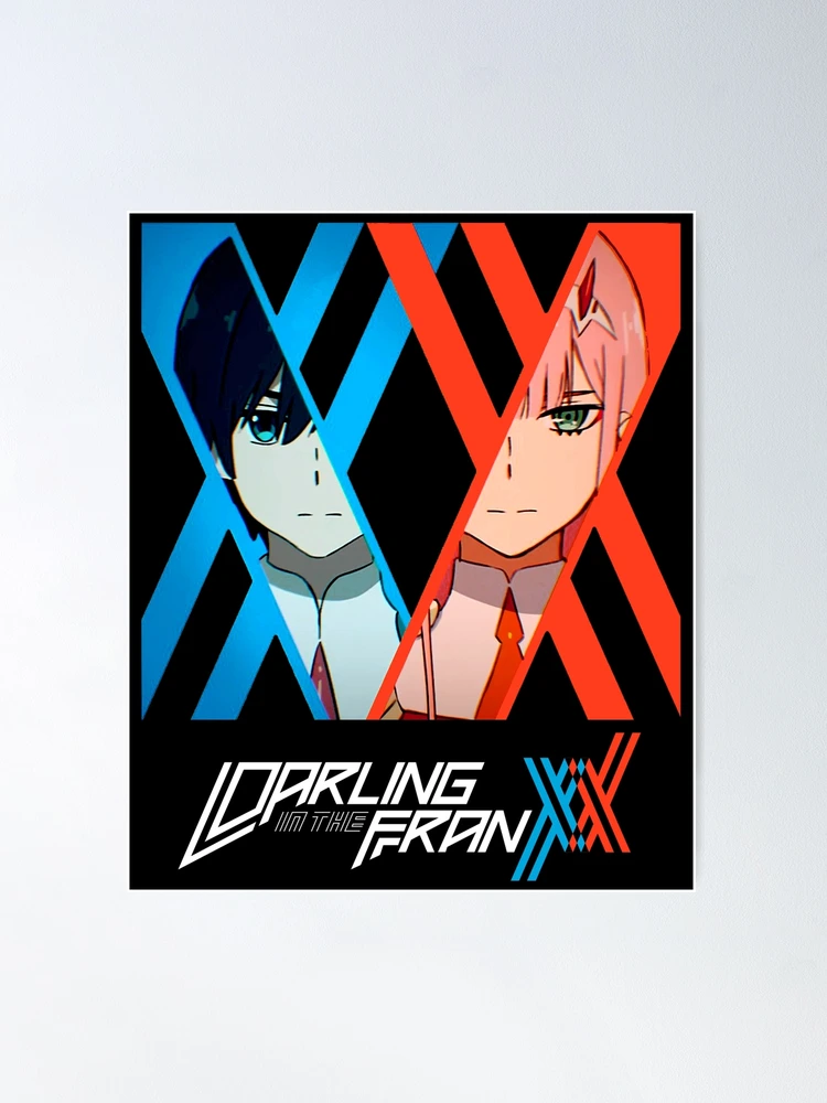 Graphic Darling in the Franxx Zero And Hiro