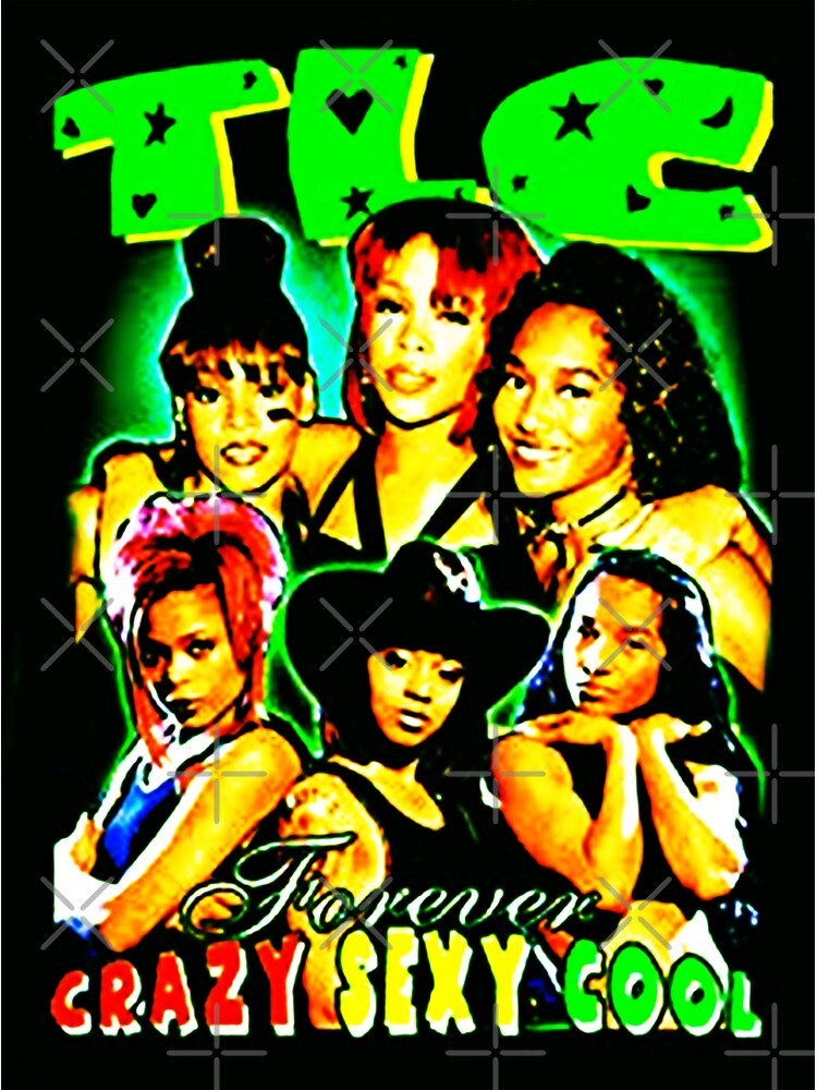 "tlc band logo music" Sticker by dmeiningen22 Redbubble