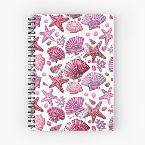 Item preview, Starfish and seashell, pink beach art and decor designed and sold by MagentaRose.