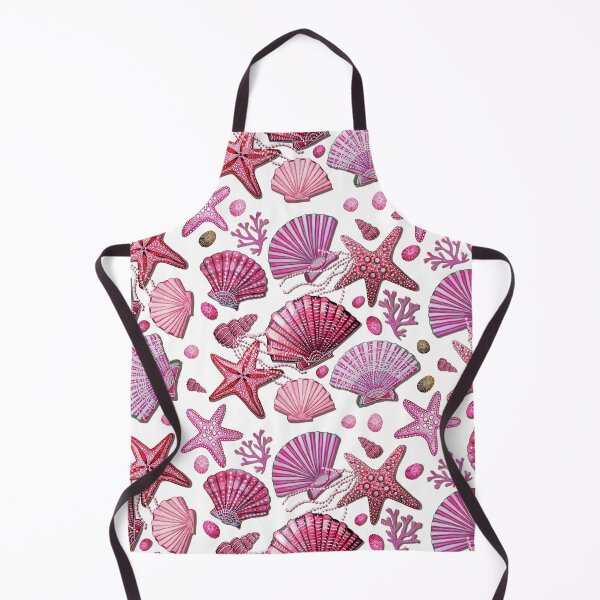 Item preview, Starfish and seashell, pink beach art and decor designed and sold by MagentaRose.
