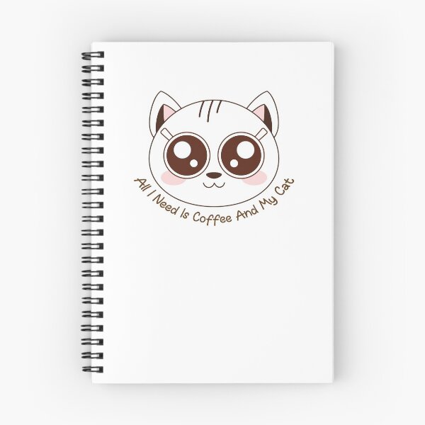 Item preview, all i need is coffee and my cat designed and sold by happyartbymary.