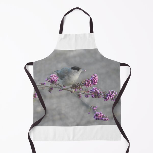 Item preview, blackcap with purple berries designed and sold by Anita van Gendt.