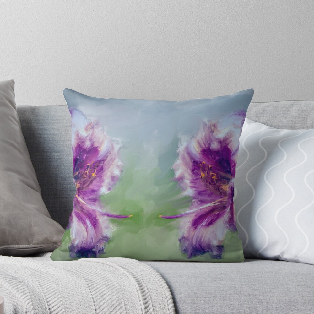 Item preview, Throw Pillow designed and sold by ibrush.