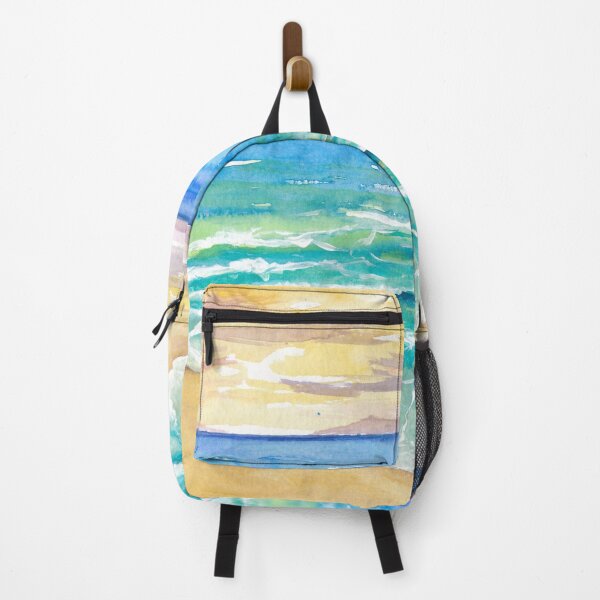 Item preview, View of Guadeloupe from Antigua with Waves and Sailingboat designed and sold by artshop77.