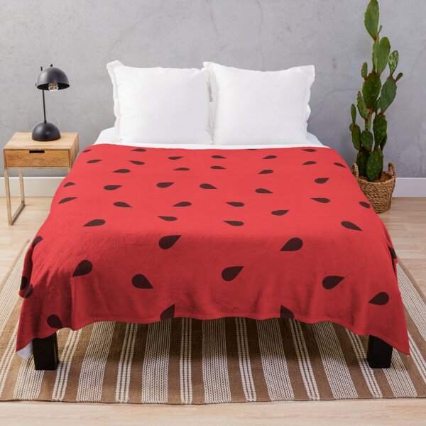 Item preview, Red Watermelon Seeds Fresh Summer Pattern Design designed and sold by NamColors.