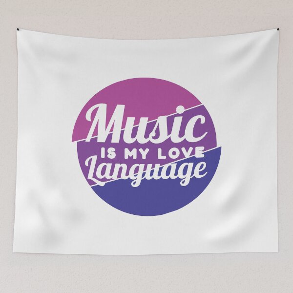 Item preview, Music Is My Love Language designed and sold by Styler Design.