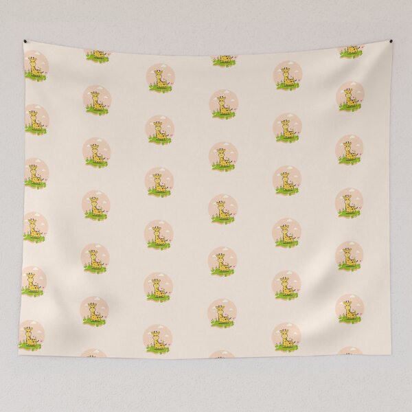 Item preview, Cute Giraffe on green land designed and sold by Shalu  Elysian.