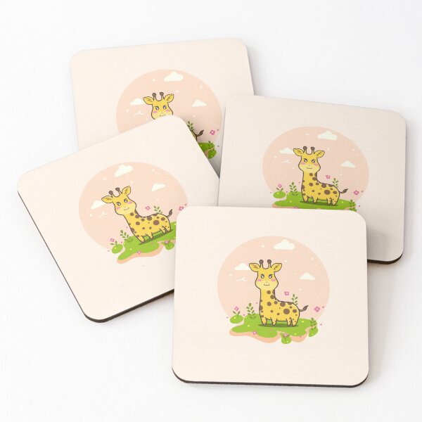Item preview, Cute Giraffe on green land designed and sold by Shalu  Elysian.