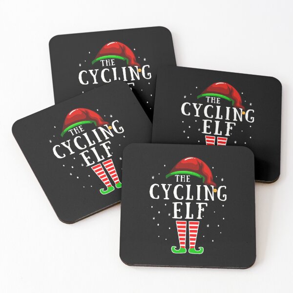 Item preview, Cycling Elf Matching Family Group Christmas Party Pajama Long Sleeve T-Shirt designed and sold by learkemili.