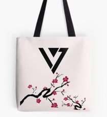 Seventeen Cherry Blossom Logo Tote Bag