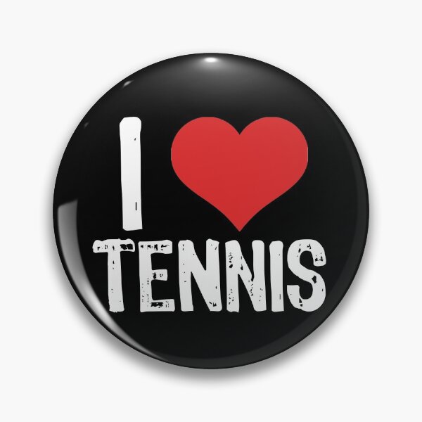 Item preview, I Love Tennis designed and sold by The "I Love Everything" Shop.