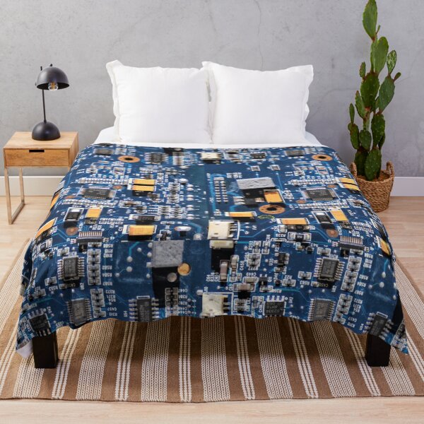 Item preview, Blue Circuit Board designed and sold by Andykinoz.