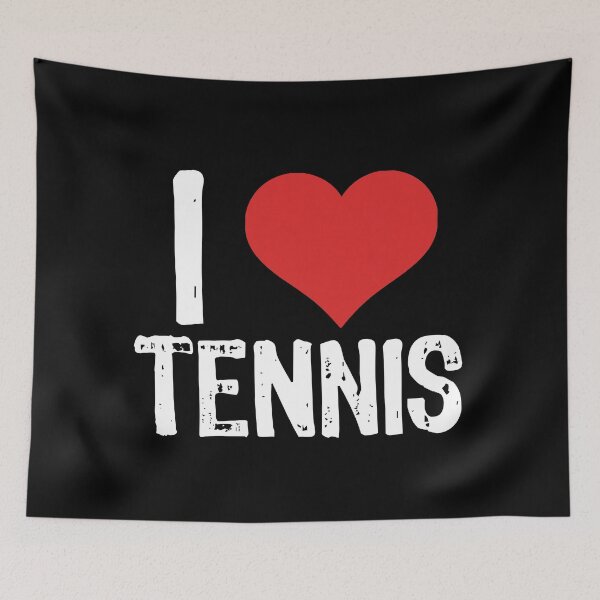 Item preview, I Love Tennis designed and sold by The "I Love Everything" Shop.