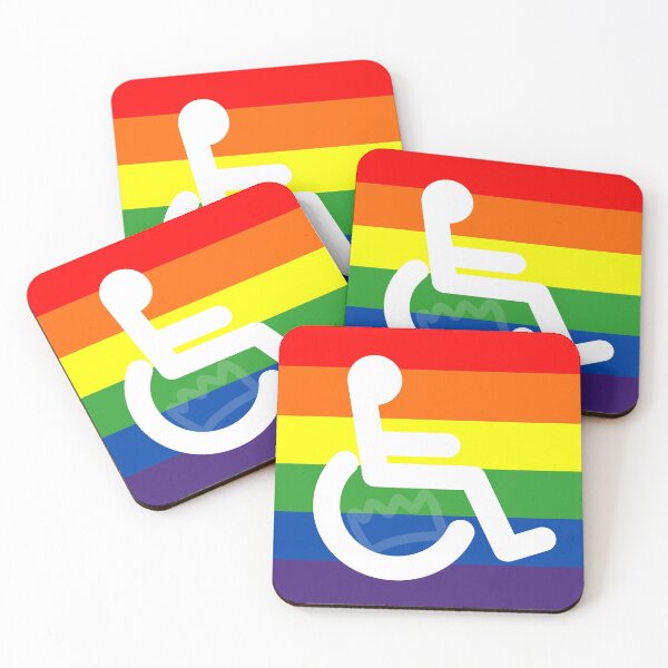 Item preview, LGBTQ & Disabled designed and sold by divesca.