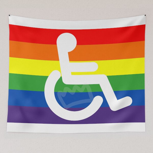 Item preview, LGBTQ & Disabled designed and sold by divesca.