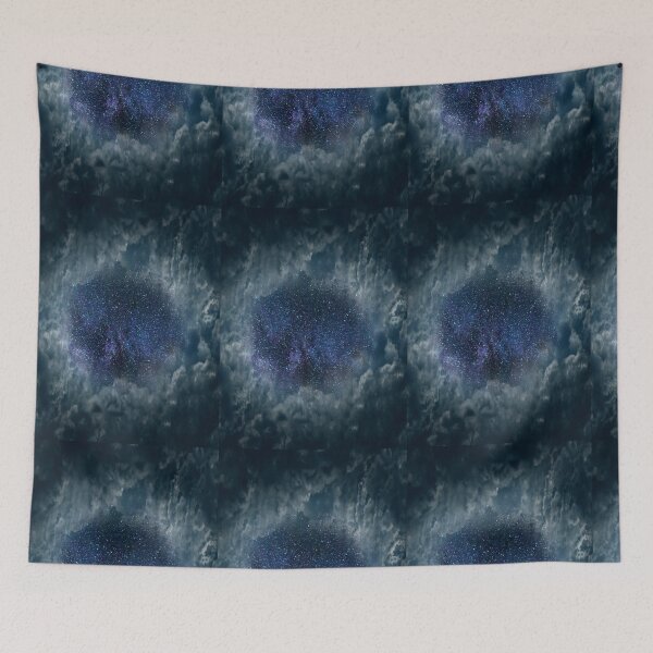 Item preview, Mystic dark blue clouds designed and sold by TurboCrazy.