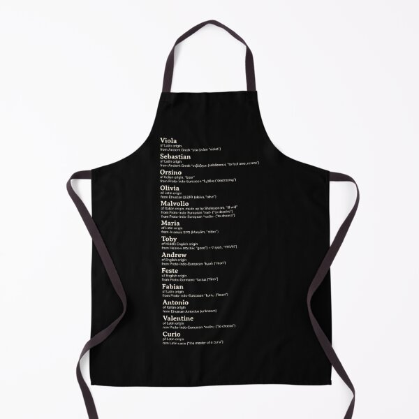 Item preview, Twelfth Night William Shakespeare names etymology designed and sold by YourNameStory.