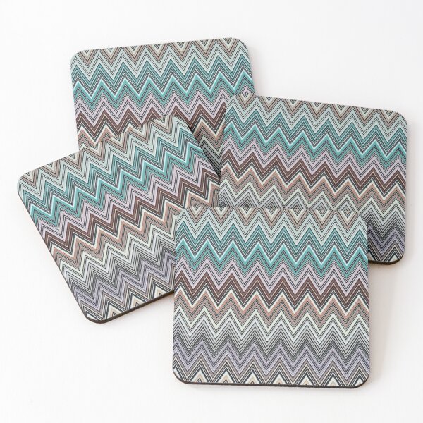 missoni home- zig-zag chevron Coasters (Set of 4)