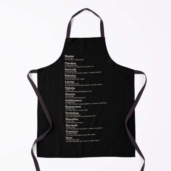 Item preview, Hamlet William Shakespeare names etymology designed and sold by YourNameStory.