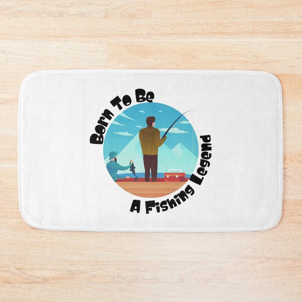 Item preview, Born To Be A Fishing Legend designed and sold by Chanchane Store.
