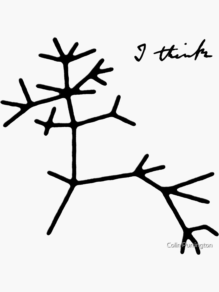 Charles Darwin's "I think" tree of life sketch by colinpurrington