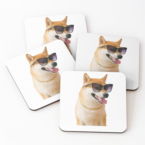 Item preview, Cute Dog Wearing Sunglasses designed and sold by sunnyxvibesss.