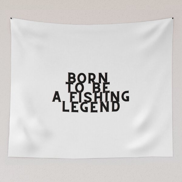 Item preview, Born To Be A Fishing Legend designed and sold by Chanchane Store.