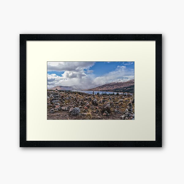 Cairns Of Loch Loyne Framed Art Print