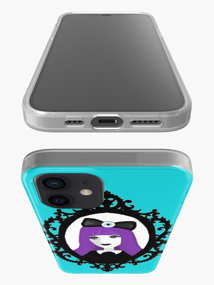 Alternate view of Purple Pastel Goth - Aqua iPhone Case & Cover