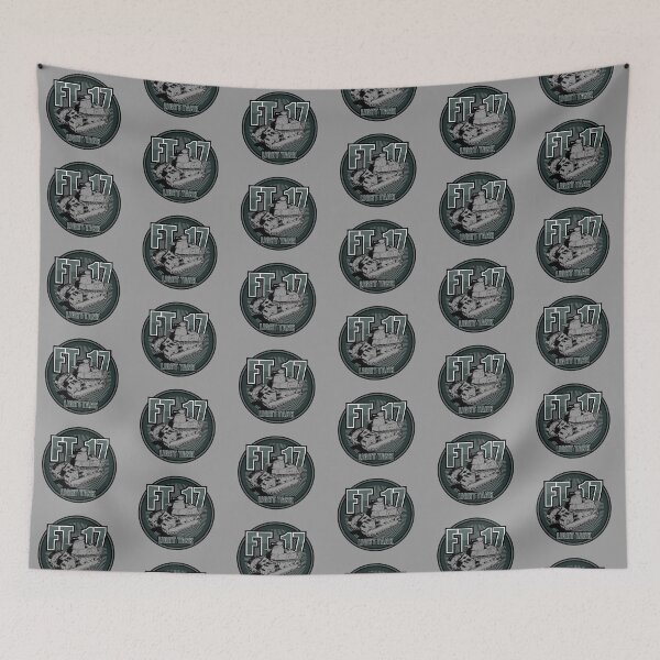 Item preview, FT-17 Light Tank (Small logo) designed and sold by StrongVlad.