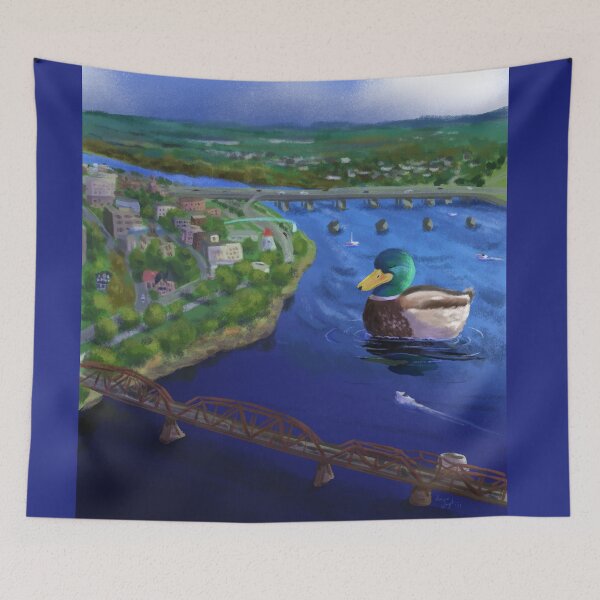 Item preview, River Duck designed and sold by EmmaTompkinsArt.