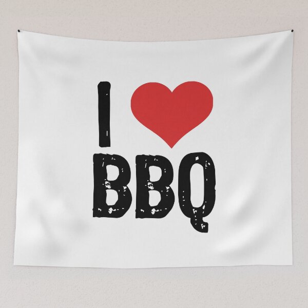 Item preview, I Love BBQ designed and sold by The "I Love Everything" Shop.