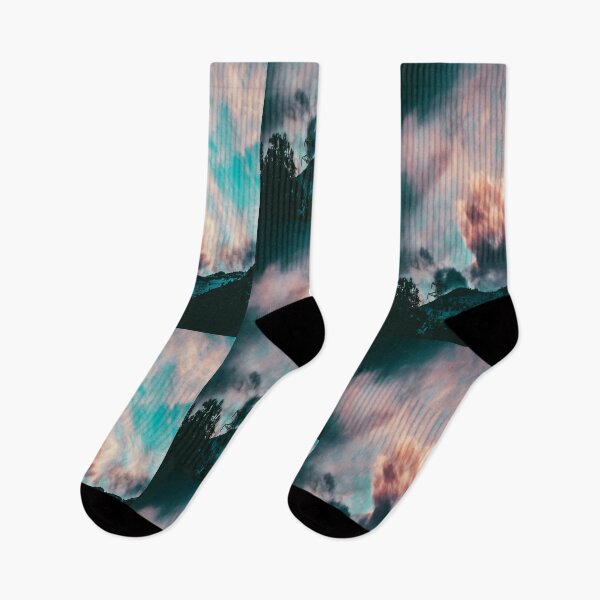Item preview, Beautiful psychedelic rainbow-coloured 'jellyfish clouds' designed and sold by TurboCrazy.