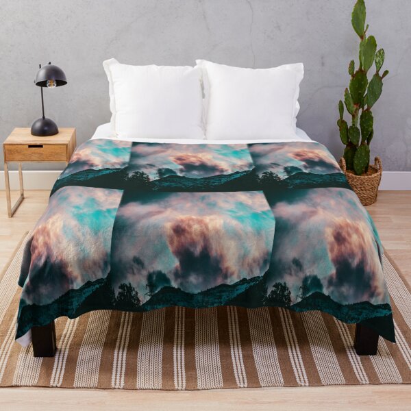 Item preview, Beautiful psychedelic rainbow-coloured 'jellyfish clouds' designed and sold by TurboCrazy.