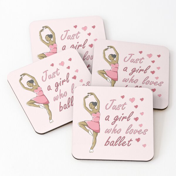 Item preview, Just A Girl Who Loves Ballet Dancing Girl Ballerina designed and sold by grinta2021.