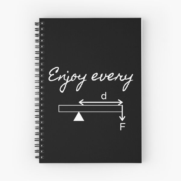 Item preview, Enjoy every moment (physics edition) designed and sold by scienceisfunny.