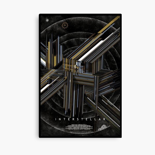 HNBDH Impressions sur Toile Interstellar 5 Piece Wall Art Canvas HD Affiches Estampes Canevas Salon Moderne sans Cadre Taille A 