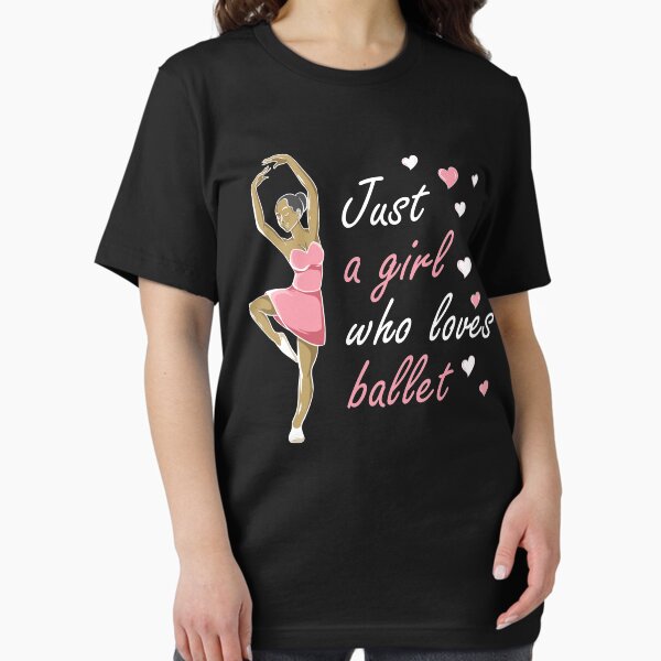Item preview, Just A Girl Who Loves Ballet Dancing Girl Ballerina designed and sold by grinta2021.
