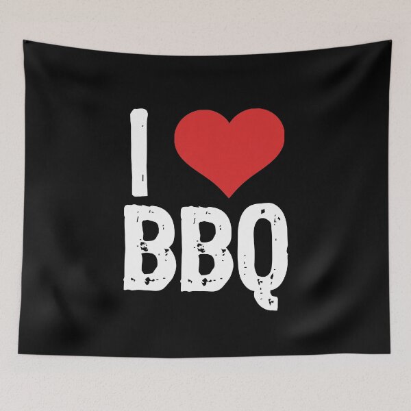 Item preview, I Love BBQ designed and sold by The "I Love Everything" Shop.