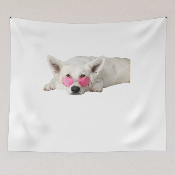 Item preview, Copy of Cute Dog Wearing Sunglasses designed and sold by sunnyxvibesss.