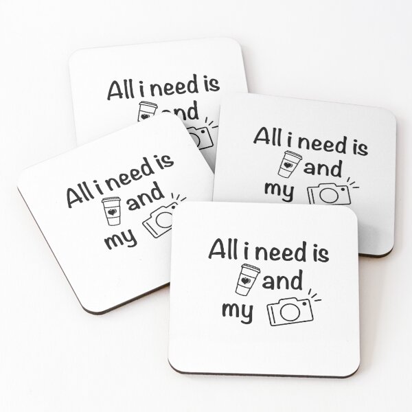 Item preview, All I Need Is Coffee And My Camera designed and sold by thilinank.