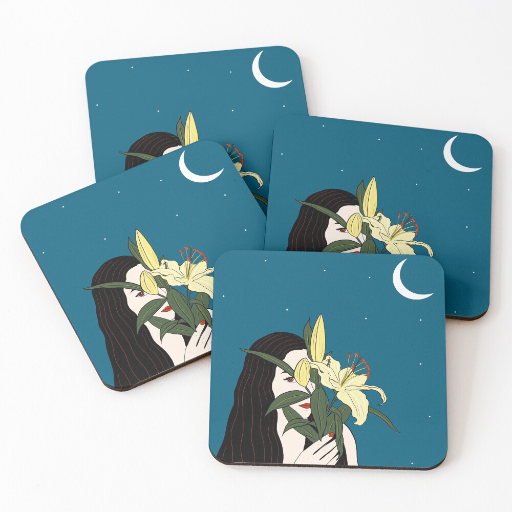 Item preview, Coasters (Set of 4) designed and sold by Roshi-R.